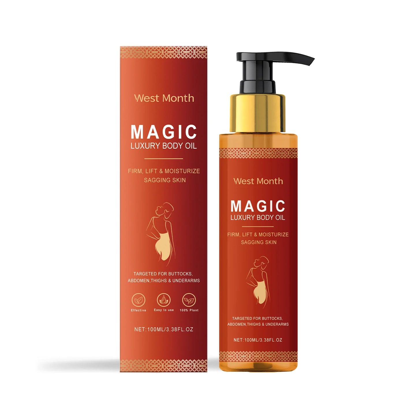 Almond Body Oil by West Month