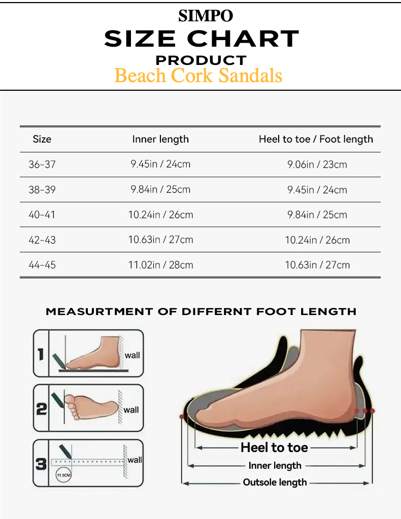 Cork Sandals by Simpo